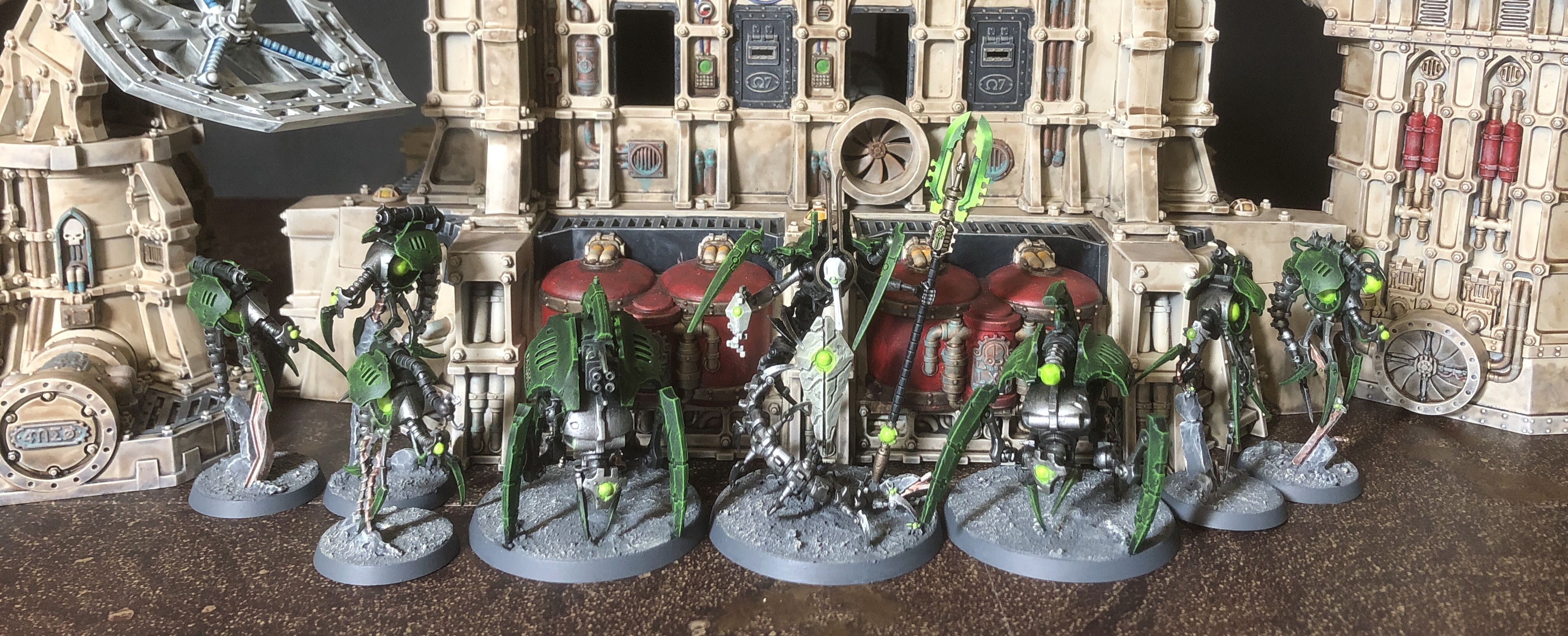 Le groupe d’intervention cercle canoptek pour Kill Team