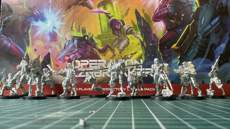 Figurines montées