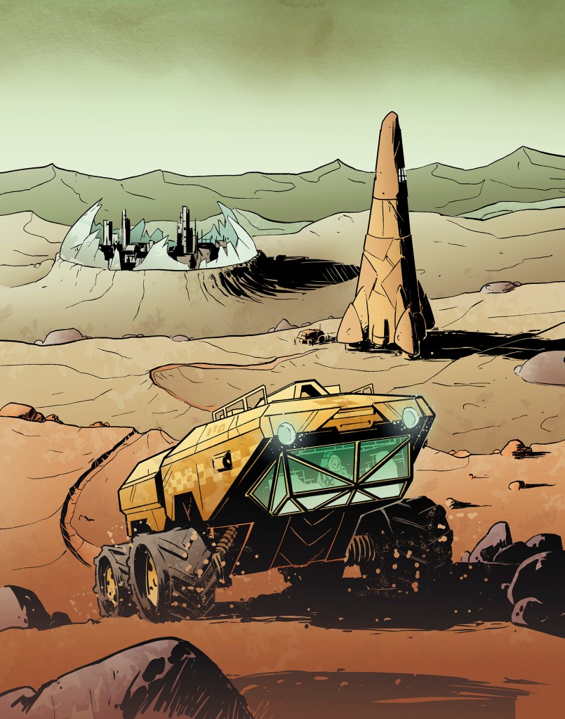 Qui n'a jamais rêvé d'un petit tour en rover sur Mars ?